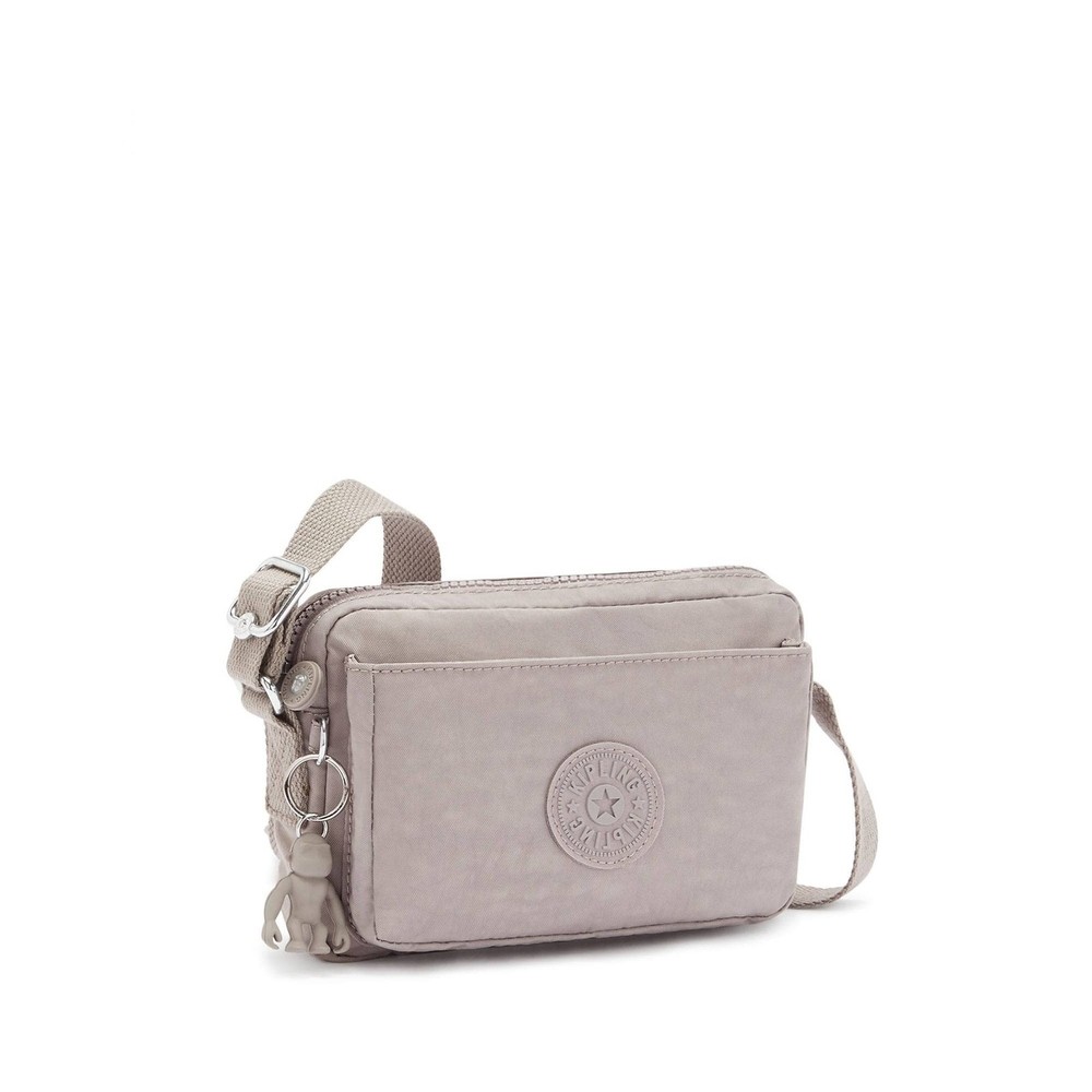 Kipling Abanu Crossbody Bag Grey Gris