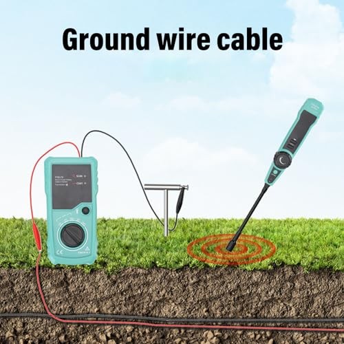 Underground Cable Locator, 7 Ft Max Detect Depth Cable Tester, Wire Tracer