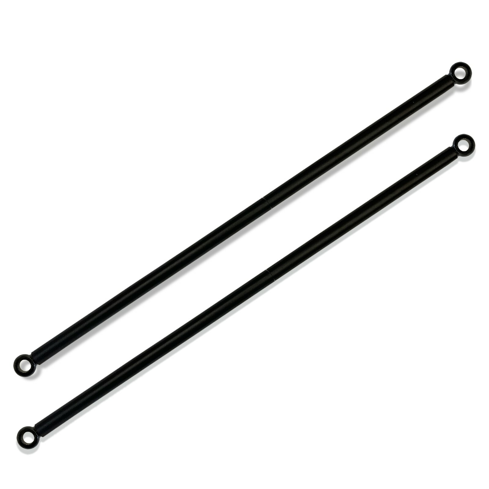 Heavy Duty Weighted Metal Rods with Eye Loops for Pergola Canopy Shade Cover