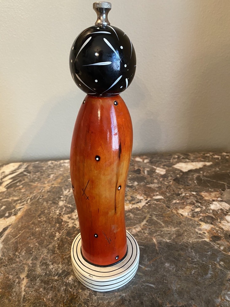 Robert Wilhelm Pepper Mill Modern Grinder 10.5" 2000 Artist Signed
