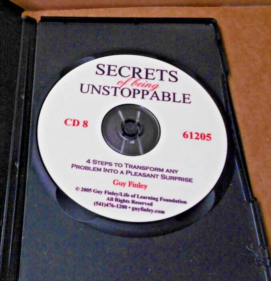 Guy Finley 4 Steps to Transform any Problem into a Pleasant Surprise 1 CD