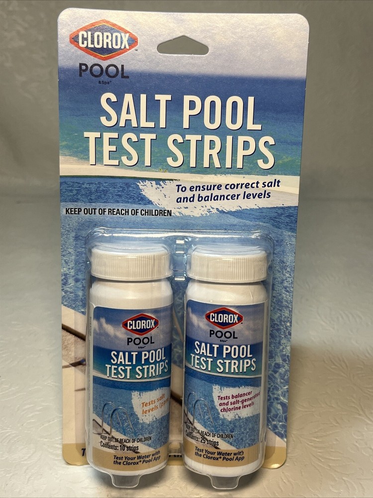 Salt Pool Test Strips Clorox Exp 03/26