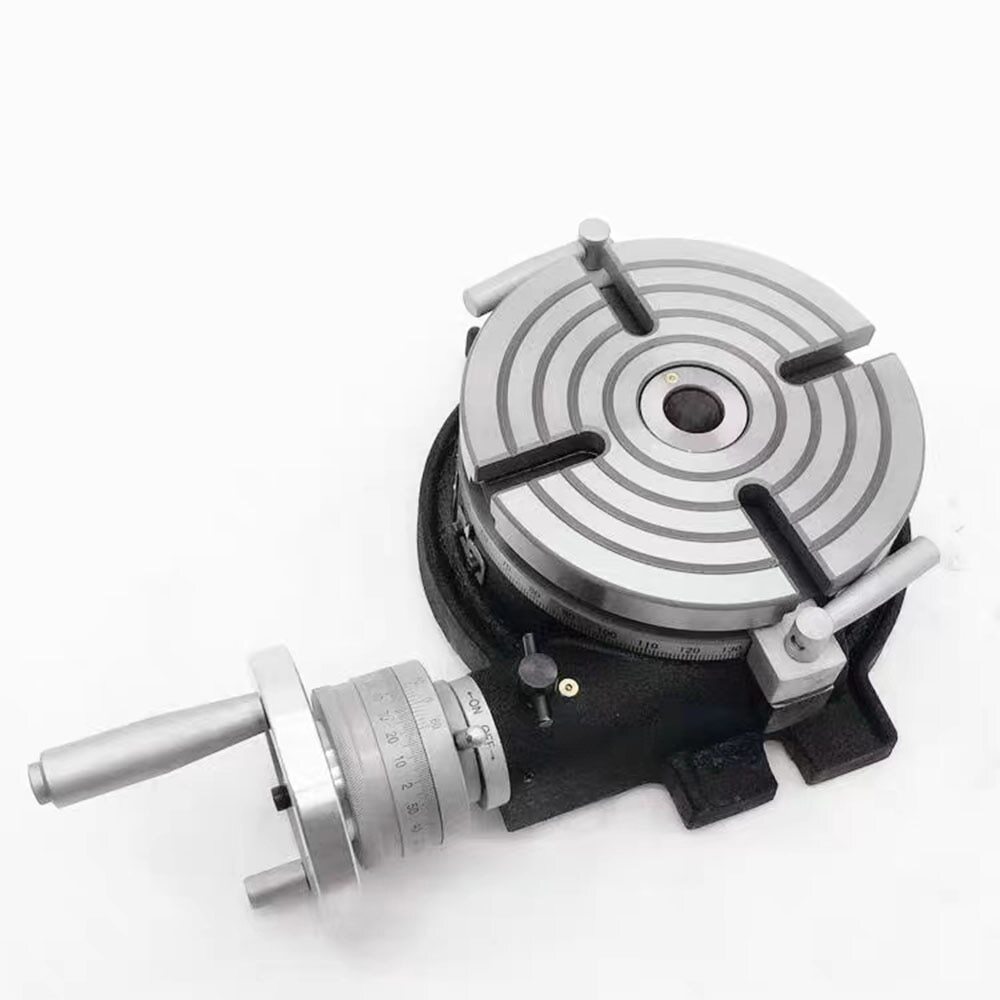 Diameter 200mm Milling Machine Horizontal Vertical Rotary Table High Precision