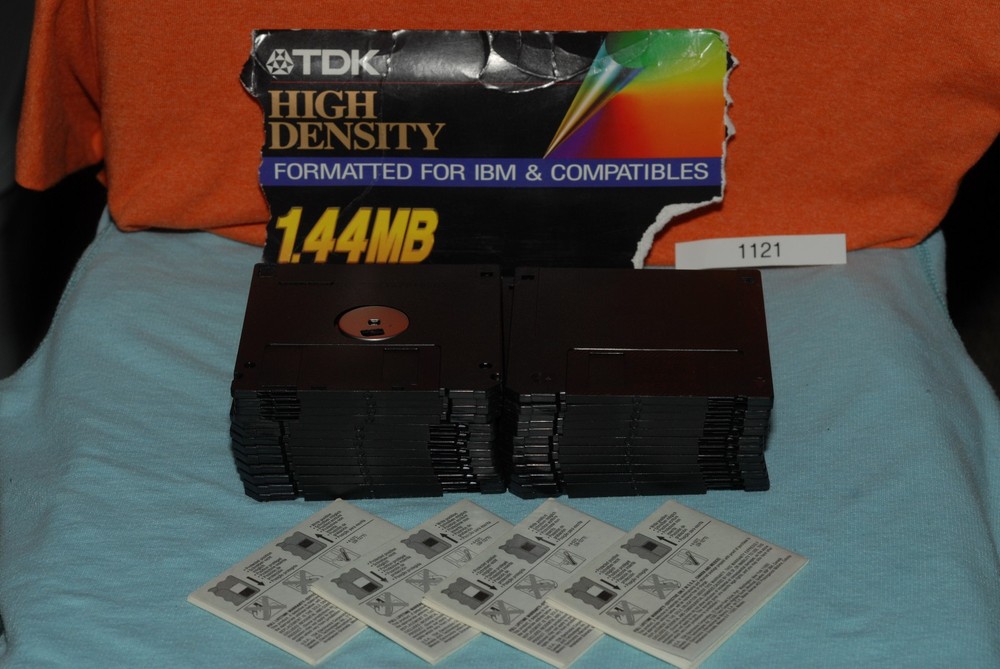 TDK 1.44mb 3.5" Floppy 24-count