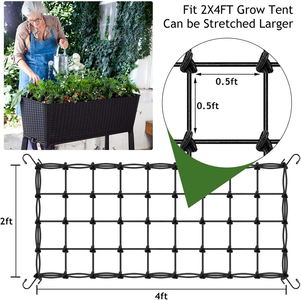 Grow Tent Trellis Netting Support