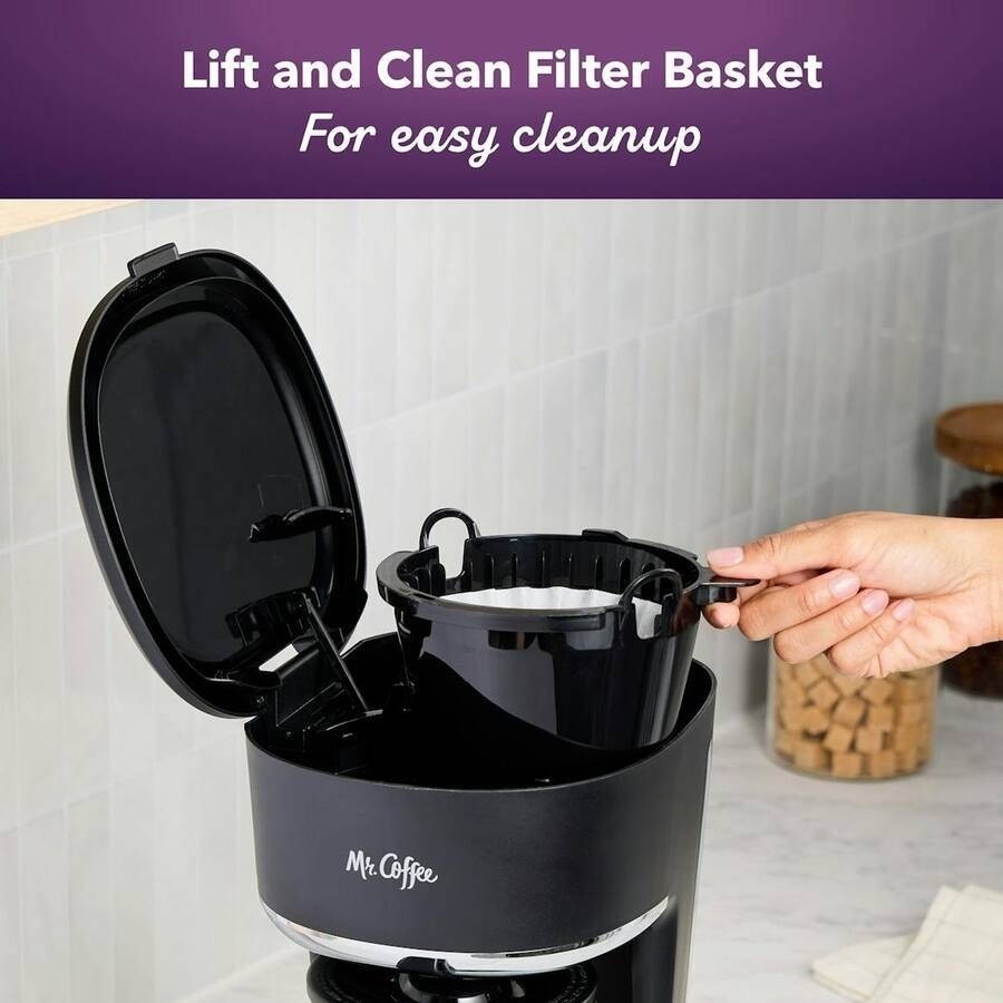 Mr. Coffee 12 Cup Switch Coffeemaker Black Drip Coffee Machine 0268