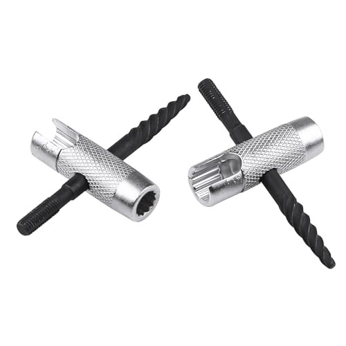 Grease Zerk Fitting Tool, 4 Way Grease Zerk Removal Multi-Tool Fit 1/4"-28