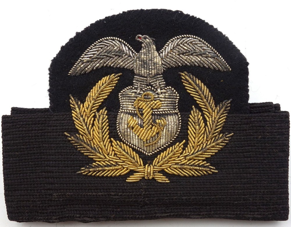 USMS Bullion Officer's Visor Cap Eagle