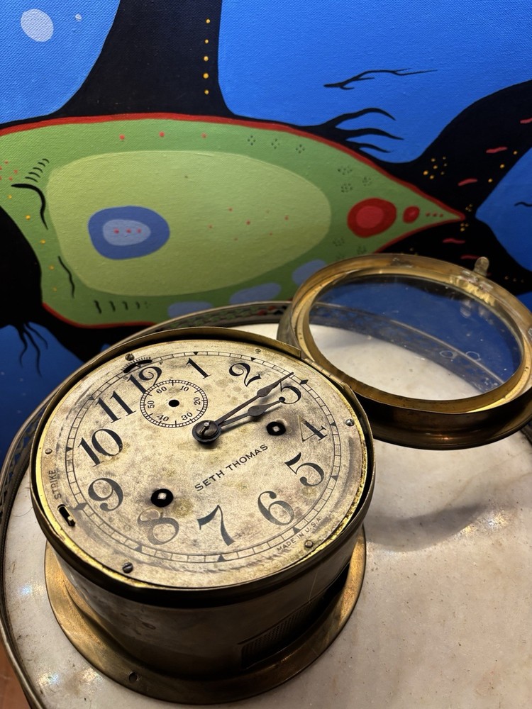 Seth Thomas WWII Ships Clock