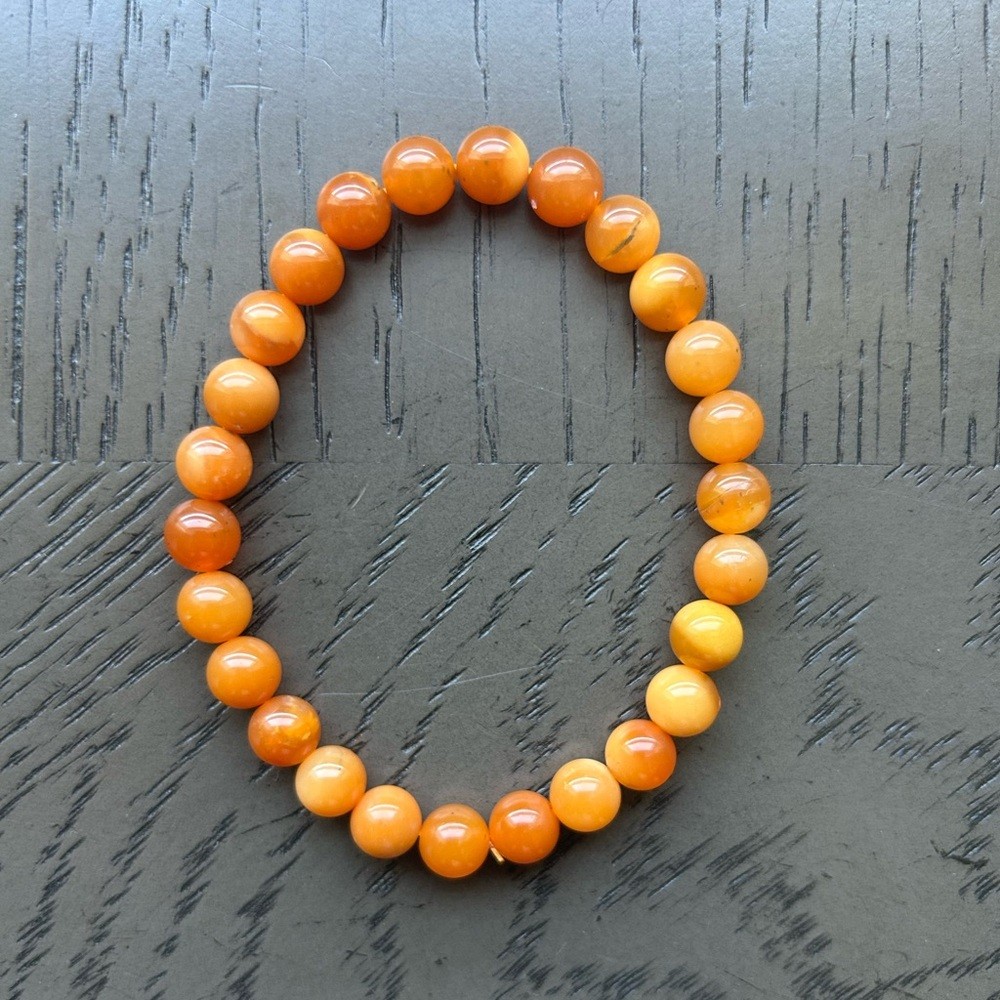 (ONE) Burmese jade bracelet SIZE 6.5’