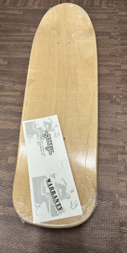 Powell Peralta Bones Swords Silver 2004 Skateboard Deck