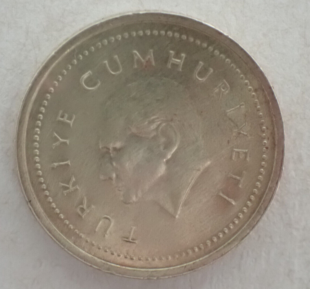 Turkey 5000 Lira Coin 1995