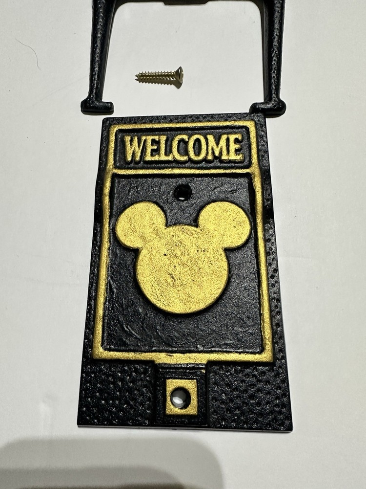 mickey mouse door knocker