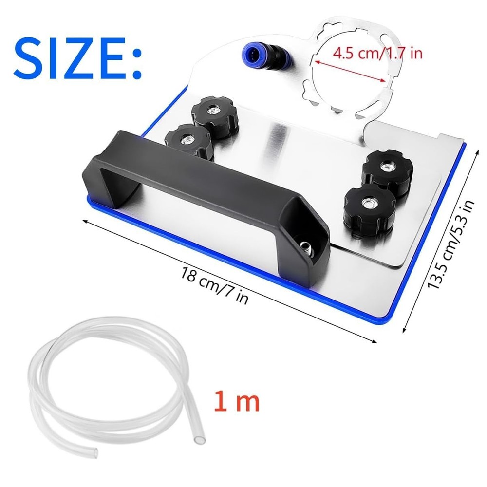 45 Degree Tile Chamfering Tool, Ceramic Cutter Angle Silver, Blue