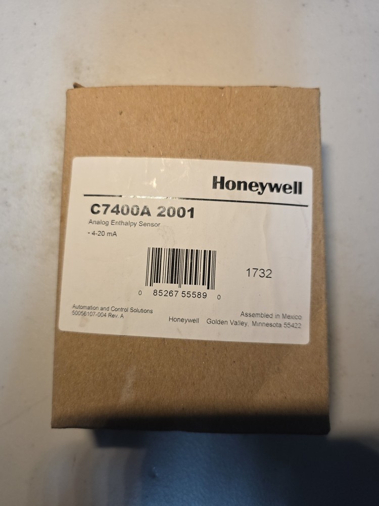 Honeywell C7400A2001 Solid State Enthalpy Sensor 4-20mA Output