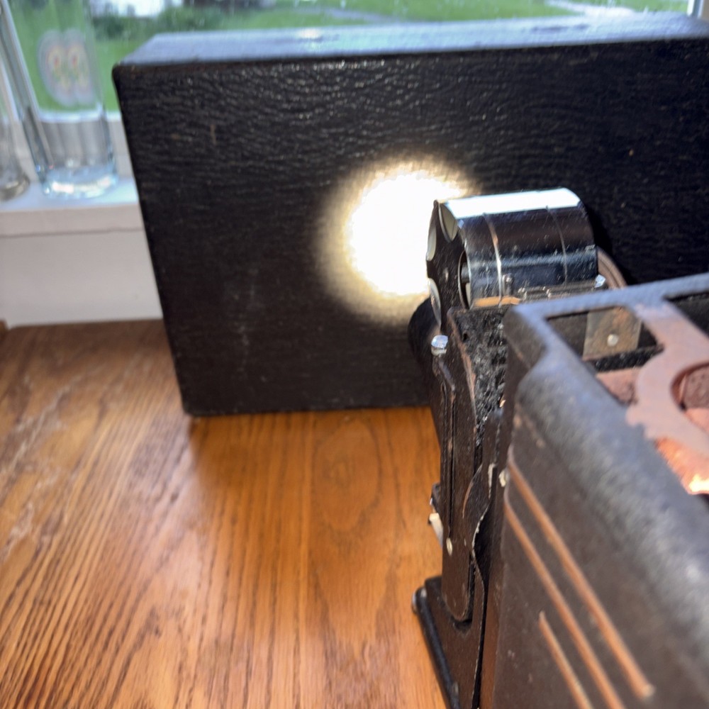 Antique Tri-Purpose projector model AAA 115 Volt. Tested Works!