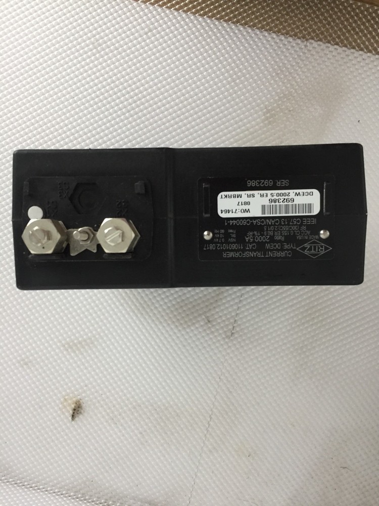 RITZ 110601012.0817 CURRENT TRANSFORMER TYPE DCEW...60