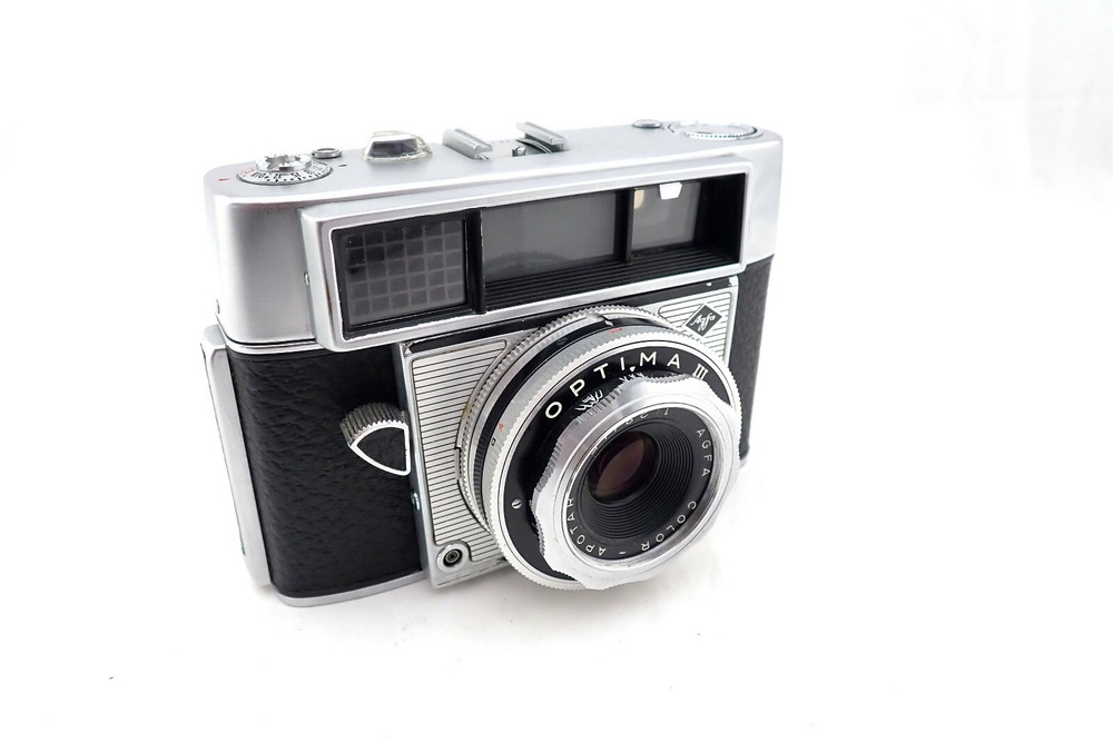 Agfa Optima III Compur Compact Camera With Color-Apotar 2.8/45mm