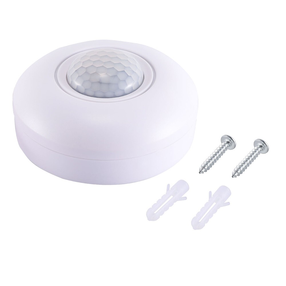 New 360° Infrared PIR Motion Induction Sensor LED Ceiling Light Switch AC85-265V