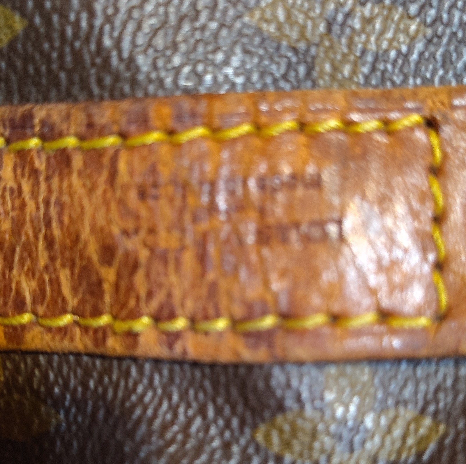 Louis Vuitton Monogram Leather Canvas Carry On Duffle Bag Brown Unisex