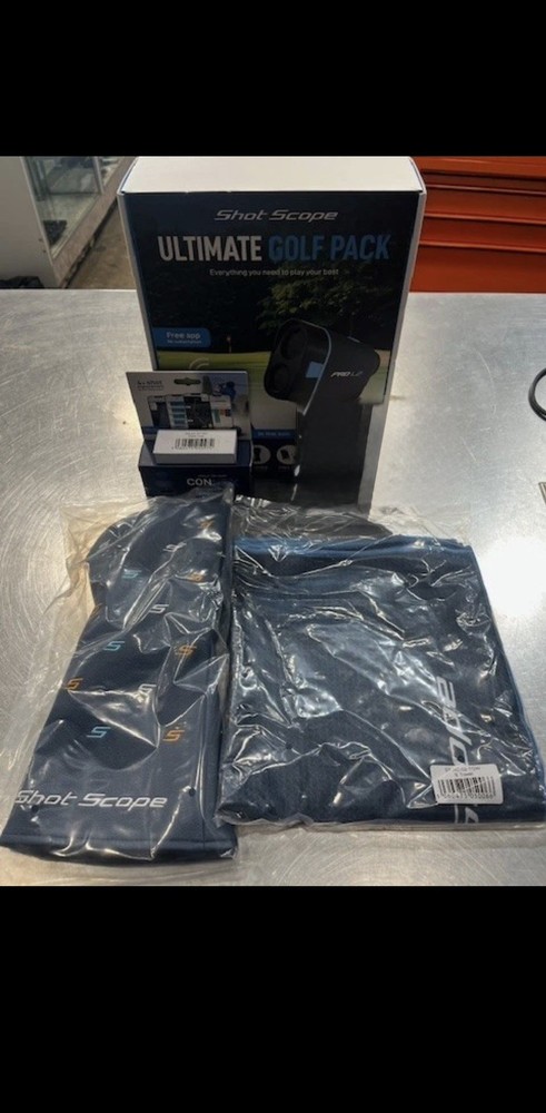 Shot Scope Ultimate Golf Pack Connex Shot Trackers DOES NOT INCLUDE RANGEFINDER!