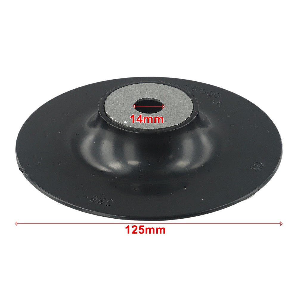 With Lock Nut Backing Pad Disc Backing Pad 12200 RPM For Angle Grinder