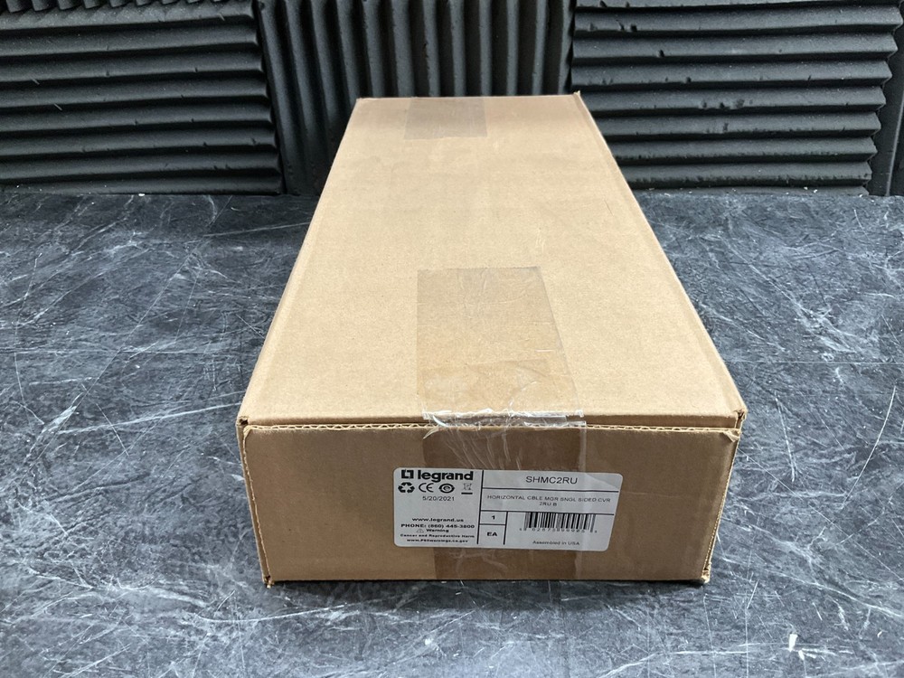 Legrand Horizontal Cable Manager SHMC2RU ✨❤️✨ NEW OPEN BOX!