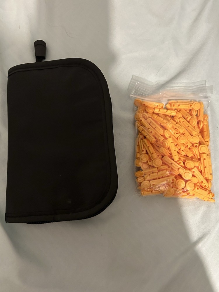 True Metrix Blood Glucose Meter, Lancets And Case