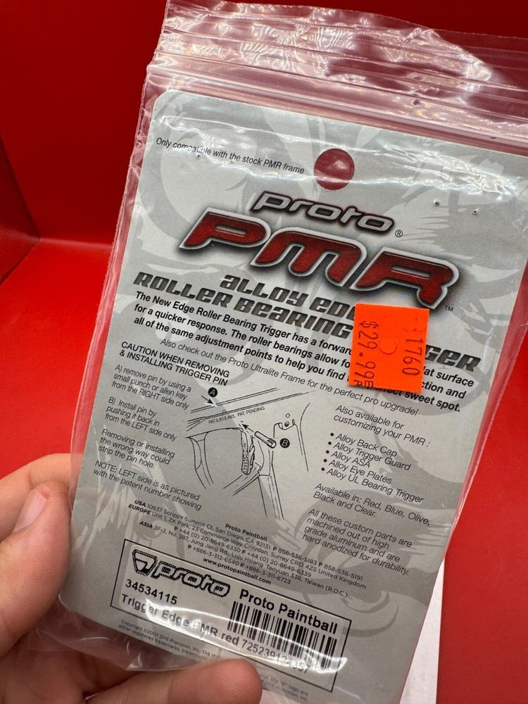 Proto PMR Trigger Kit - Red