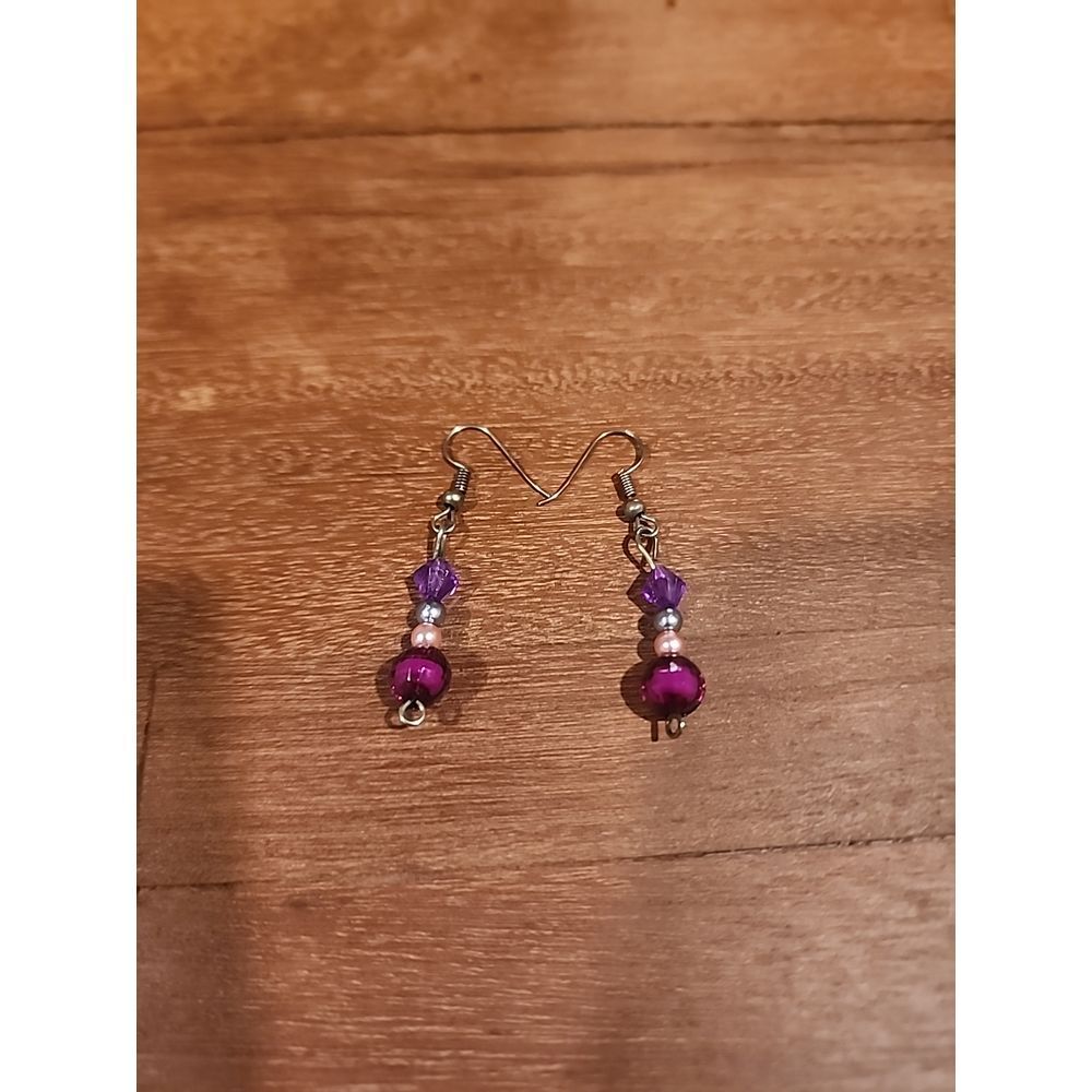 Hand Crafted Necklace & Earrings Set
