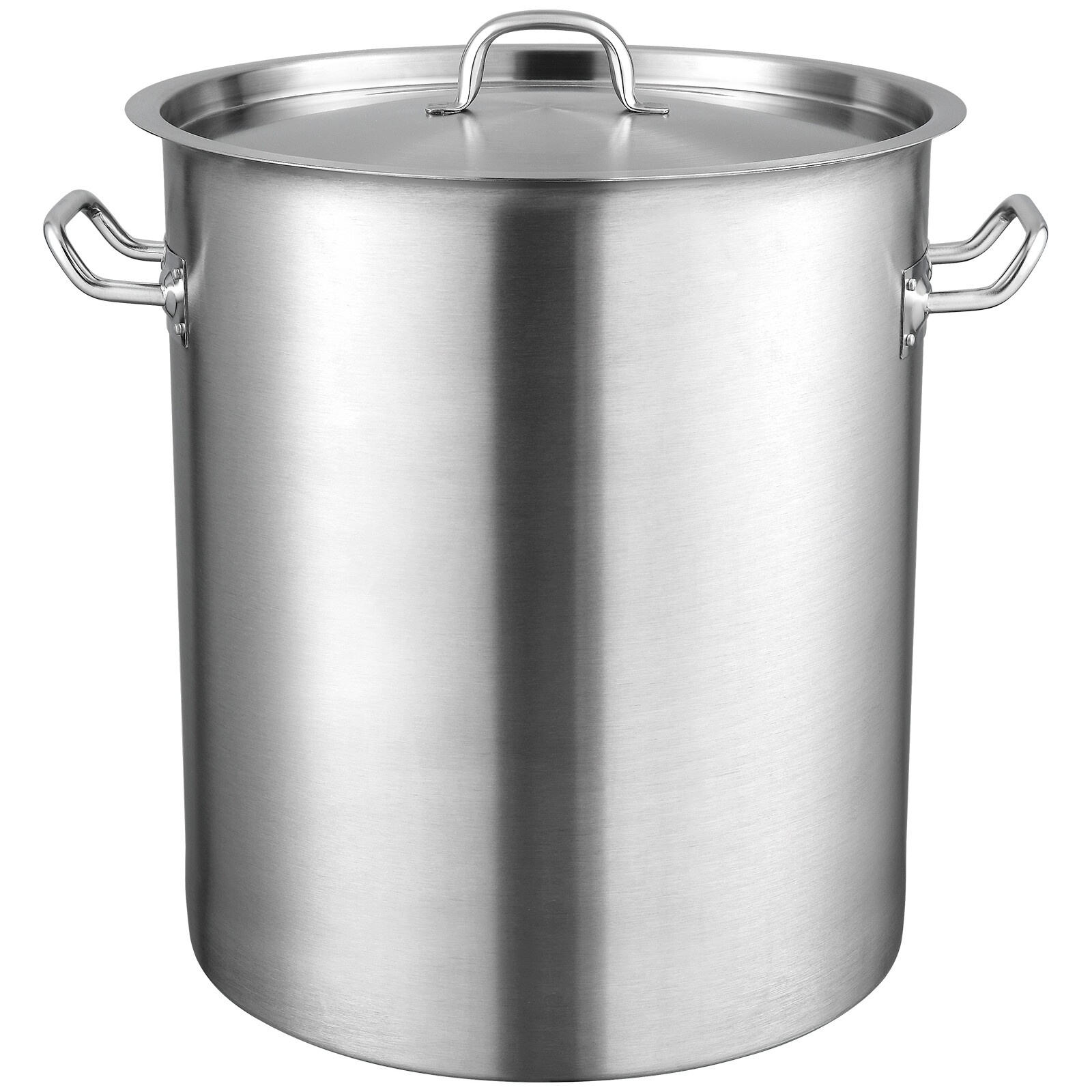 VEVOR 18/8 Stainless Steel Stock Pot 42 Qt Large Cooking Sauce Pot w/ Lid
