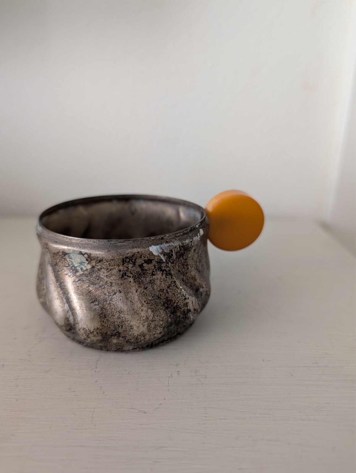 Bakelite European Elegant Cup W/Amber Handle (Listing #144)