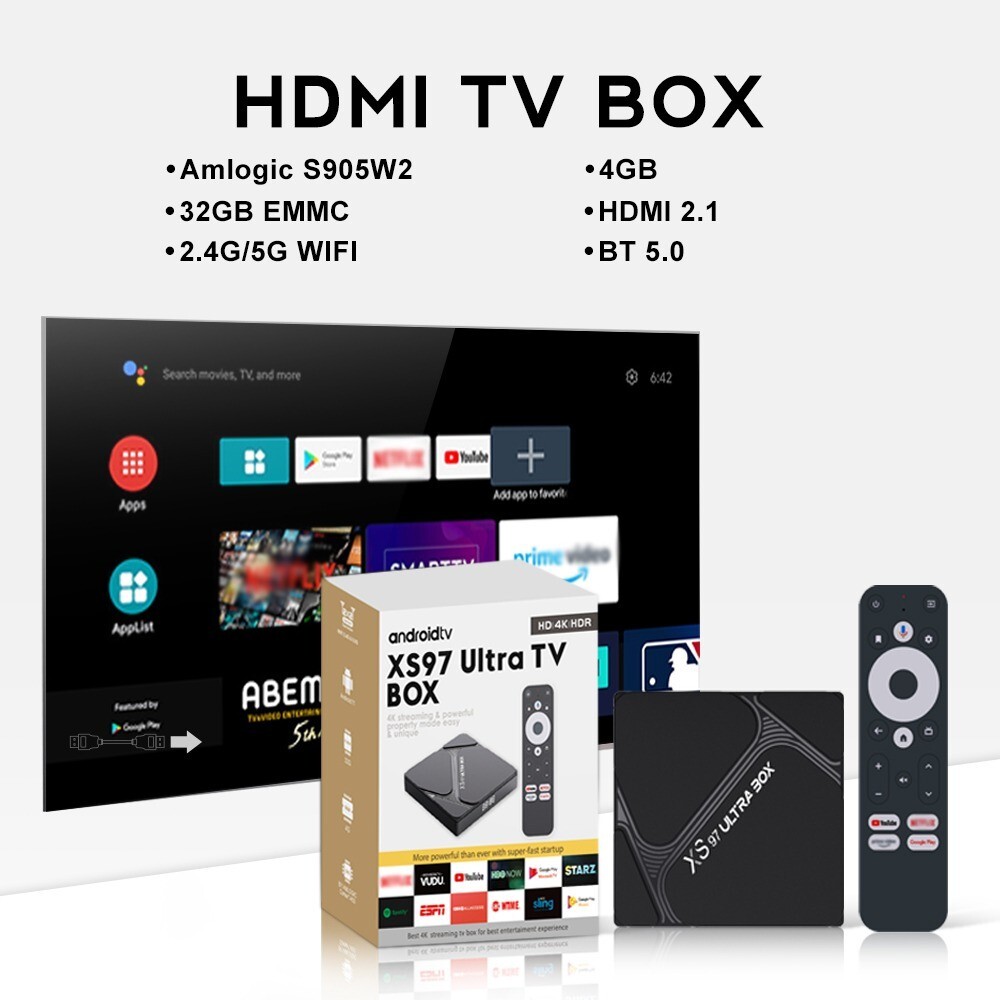 XS 97 Ultra HDMI TV Android Box