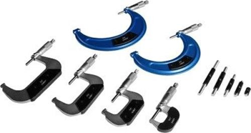 0-6 Machinist Dial Precision Micrometer Mic Set