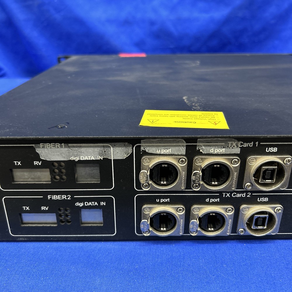 DigiLed model Navigator 12-12 Rack mount with handles lights up untested