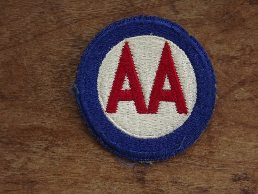 WW2 Anti-Aircraft Command Patch, Greenback - INV# C584