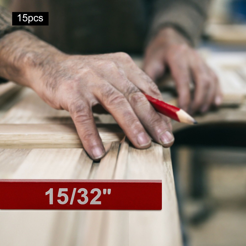 Setup Blocks Woodworking Tools - 15-Piece Gauge Block Set with Precise