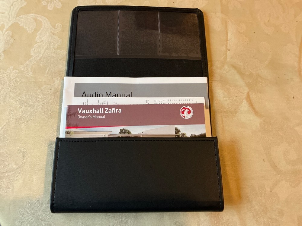 2011 VAUXHALL ZAFIRA OWNERS MANUAL .AUDIO MANUAL ,QUICK REFERENCE GUIDE ,CASE