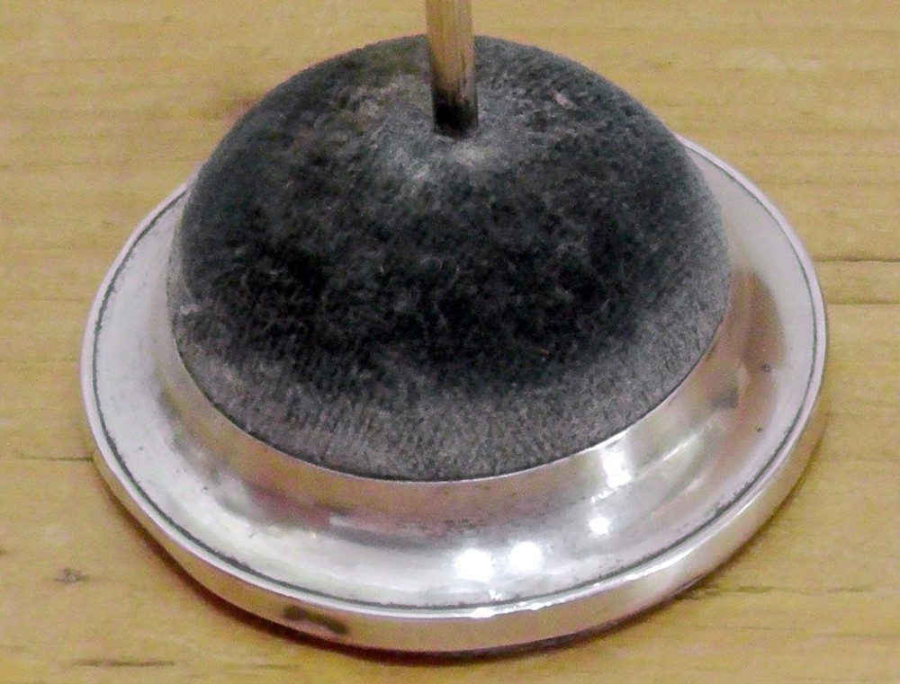 Solid Silver Hat Pin Stand - Dates 1906
