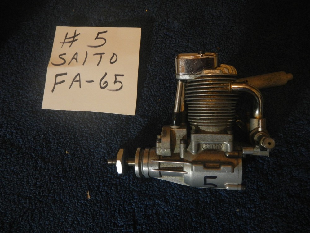 SAITO FA-65 FOUR STROKE GLOW ENGINE