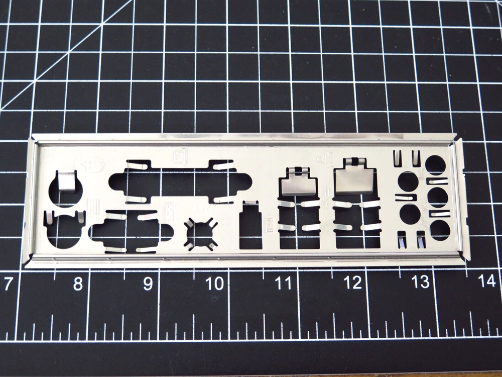 I/O Shield Back Plate Panel for BIOSTAR Motherboard Mainboard