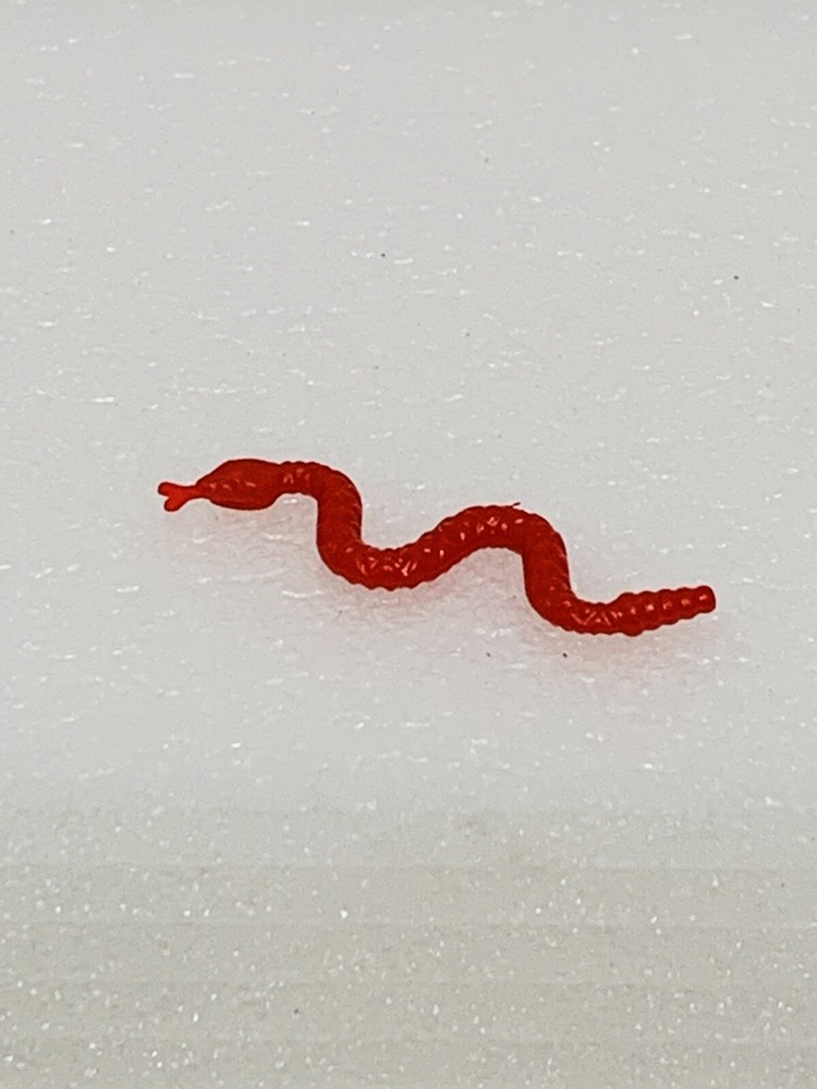 Lego Minifigures Animal Snake Red