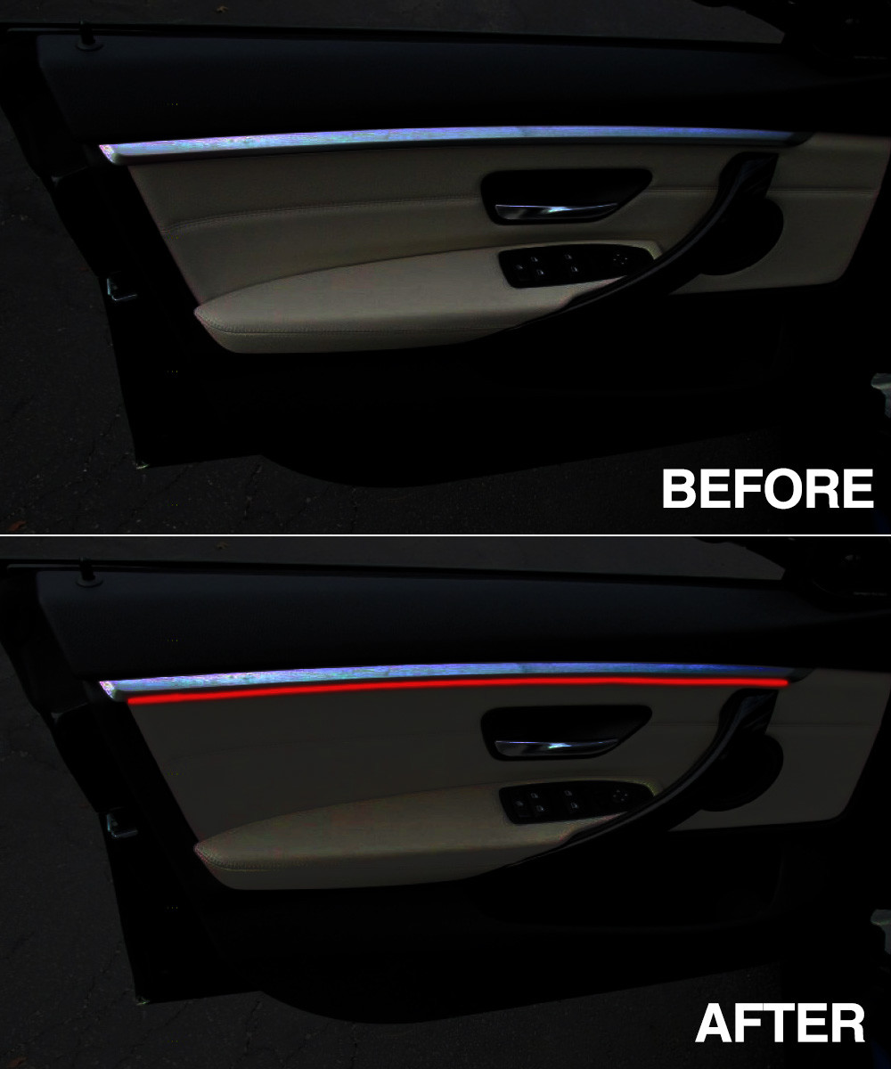 BMW F36 4 Series Gran Coupe Ambient Light Upgrade - Interior - Injection Molded