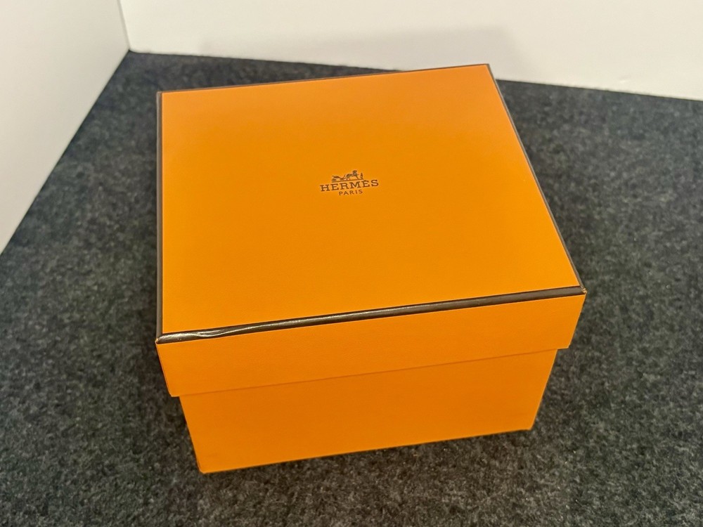 Hermes Empty Box W/ Ribbon see image for dimensions ￼