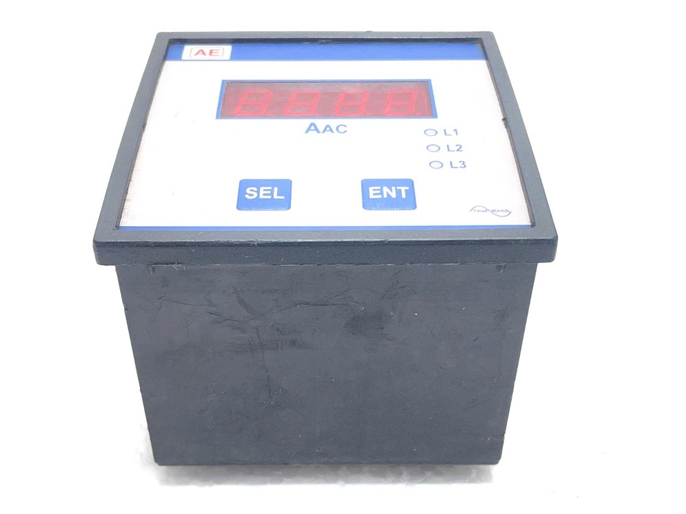 Automatic Electric ASS96D Digital Voltmeter 240V AC/DC Panel Meter