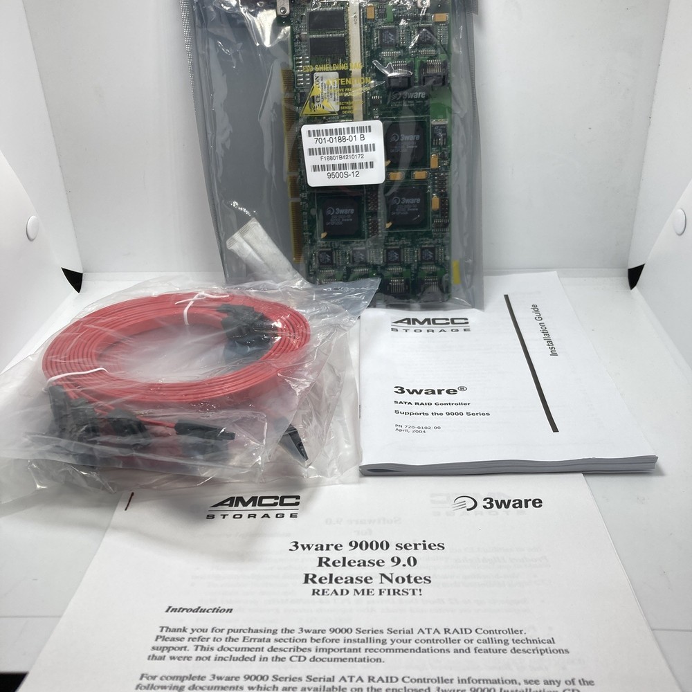 3ware Escalade 9500S-12 12xSATA RAID Controller