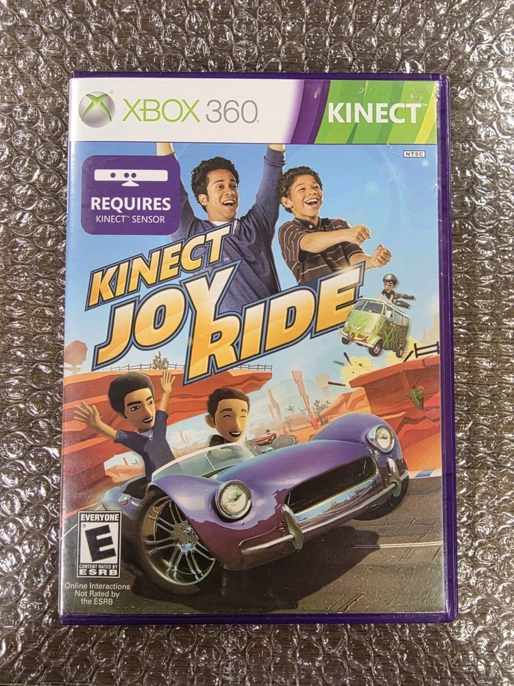 Xbox 360 KINECT Joyride Rated E Requires KINECT Sensor Tested And Working