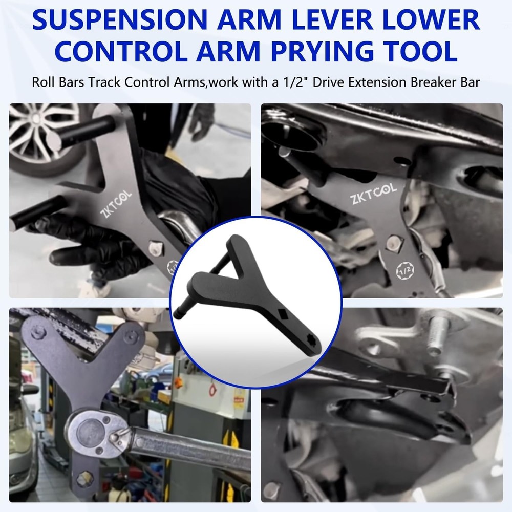 ZKTOOL New Lower Control Arm Prying Tool, Suspension Specialty Bushing Tool