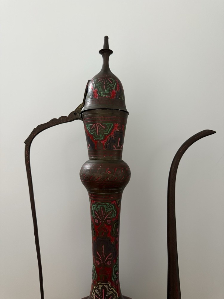 Brass Mughal Styled Surahi Multipurpose Jug