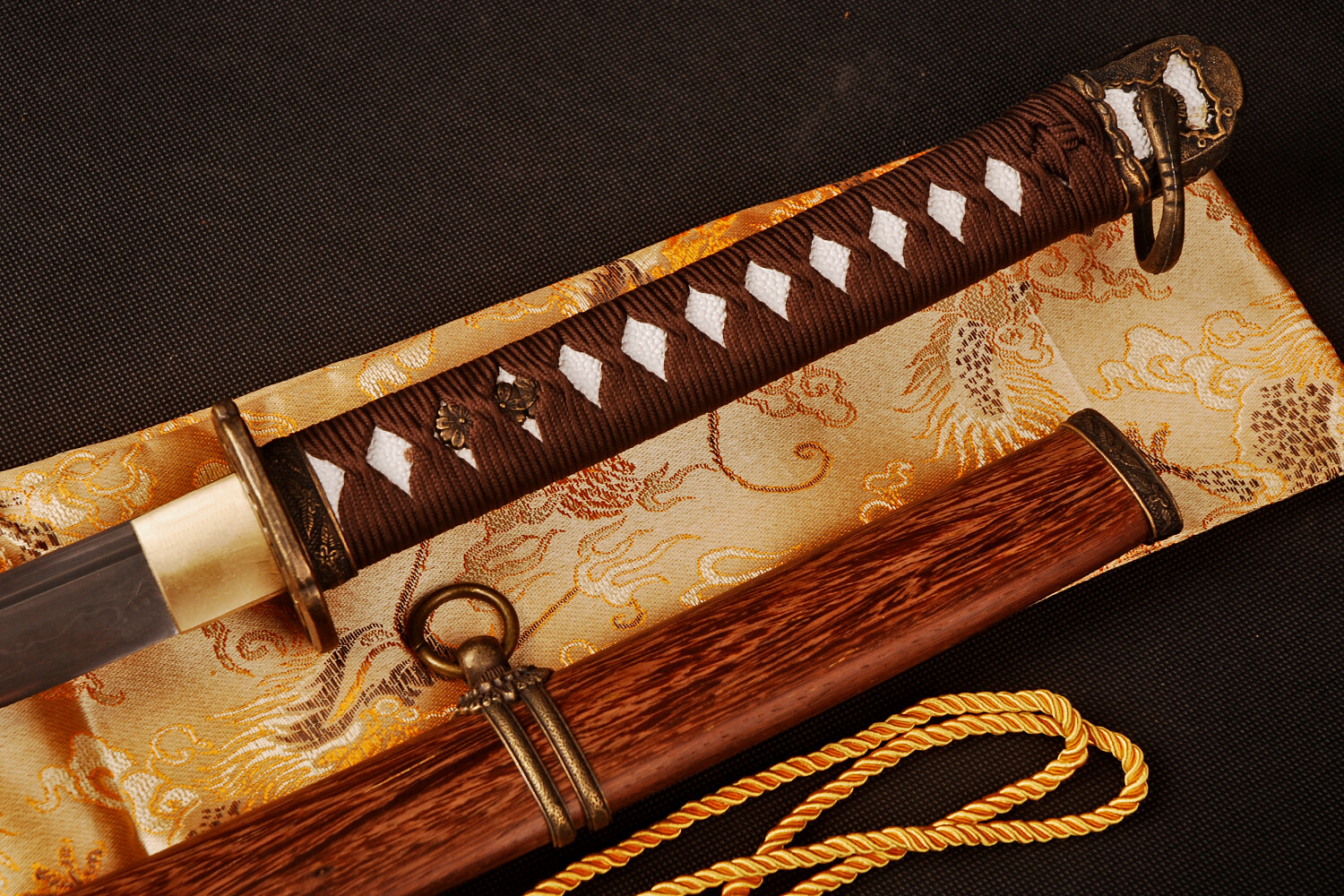 Folded Steel 98 Type Official Military Saber Japanese Gunto Samurai Katana Sword